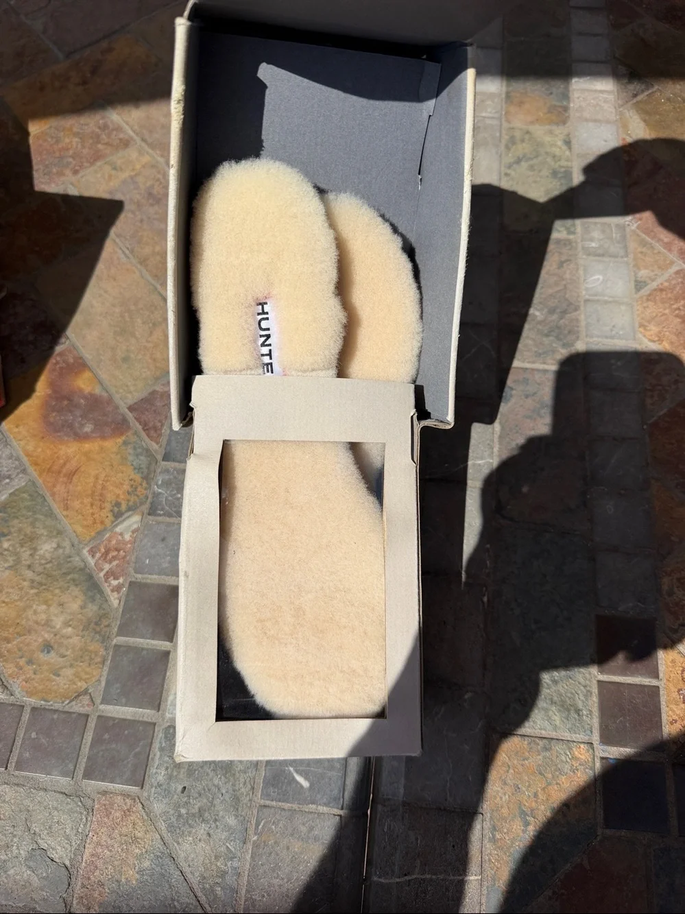 Hunter luxury Sherling insole new